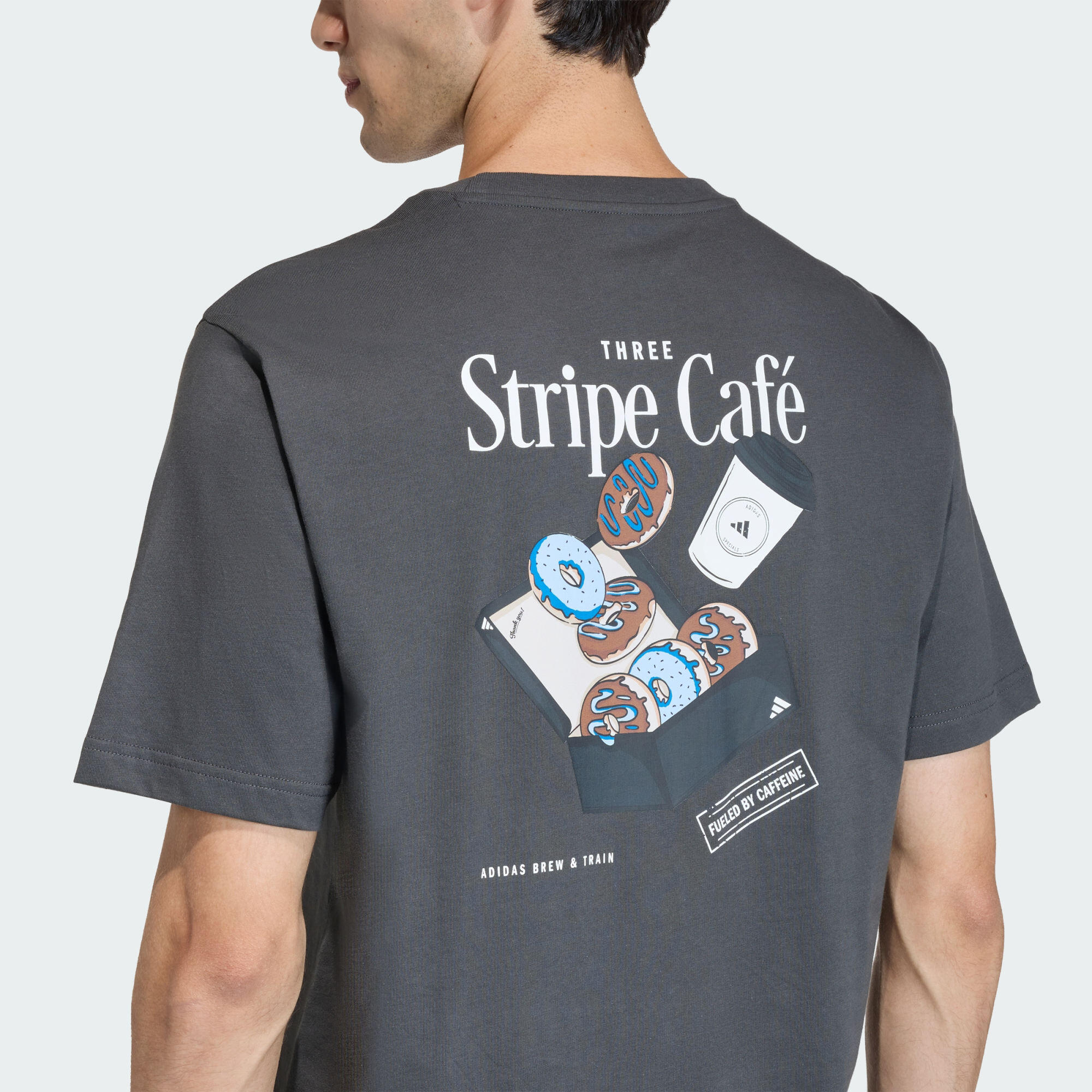 GRAFICA T-shirt COFFEE CAFE DONUT BOX 6/8