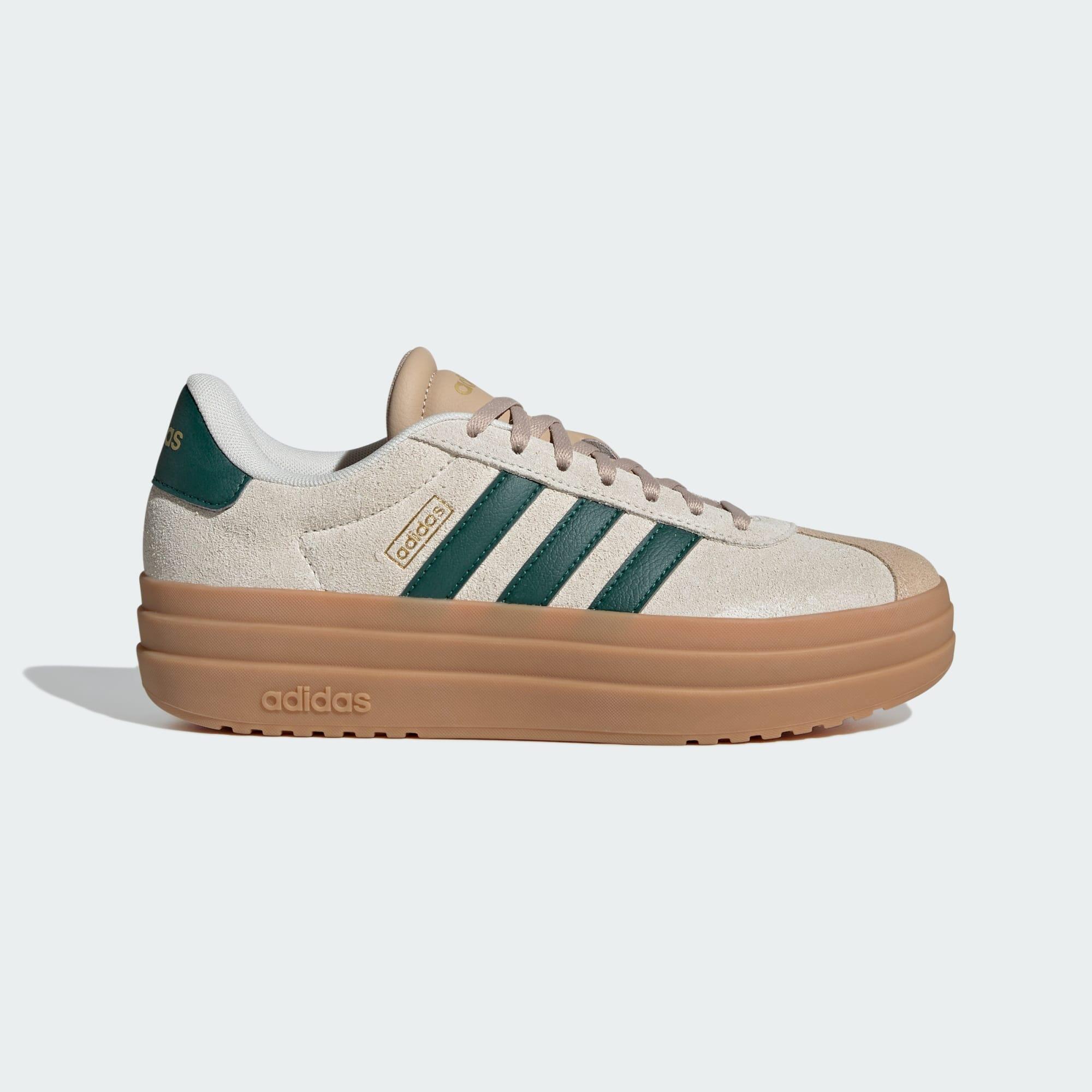 Adidas - Chaussure Vl Court Bold - Chaussures De Sport - Beige|blanc|vert - Decathlon