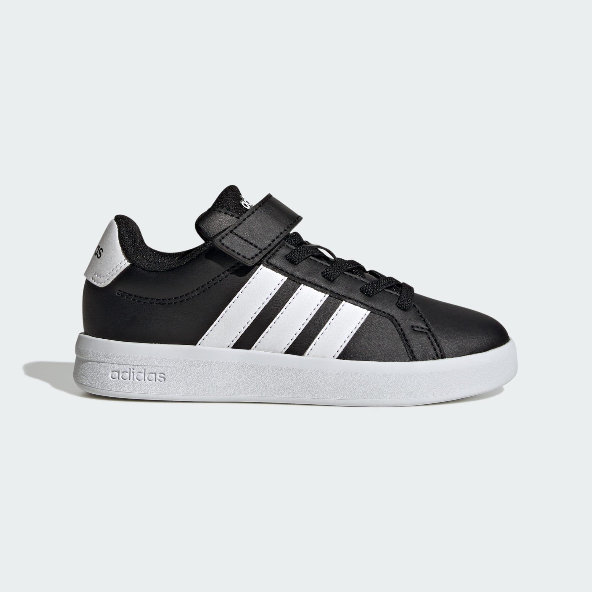 Adidas - Chaussure Grand Court 3.0 Enfants - Chaussures De Sport - Blanc|noir - Decathlon