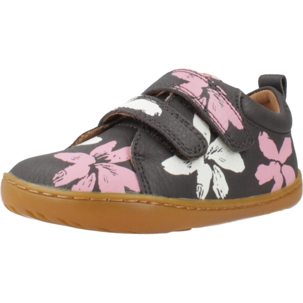 Baskets Camper Modèle Flowers Couleur Noir 1/5