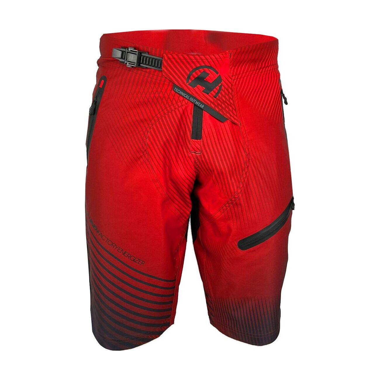 Haven - Short Sans Bavette - Energizer Factory - Collant De Vélo - Rouge - Decathlon