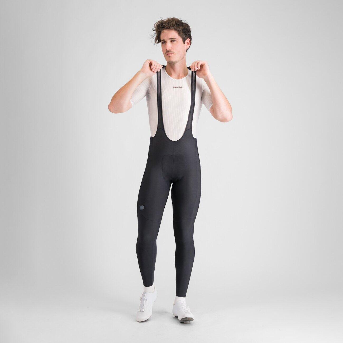 Sportful - Pantalon - Pulse Bibtight - Collant De Vélo Avec Bretelles - Noir - Decathlon