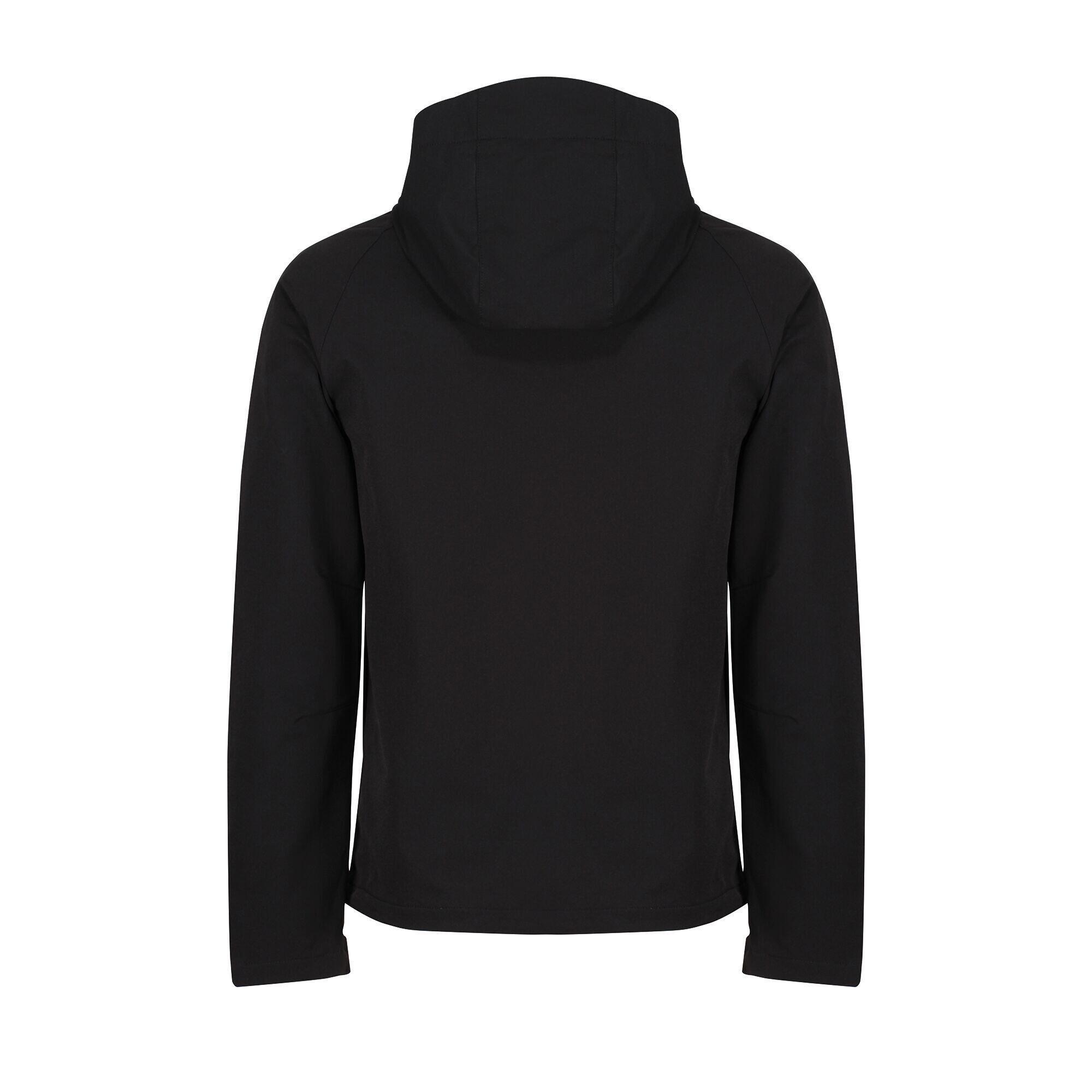 Mens XPro Prolite Stretch Soft Shell Jacket (Black) 2/5