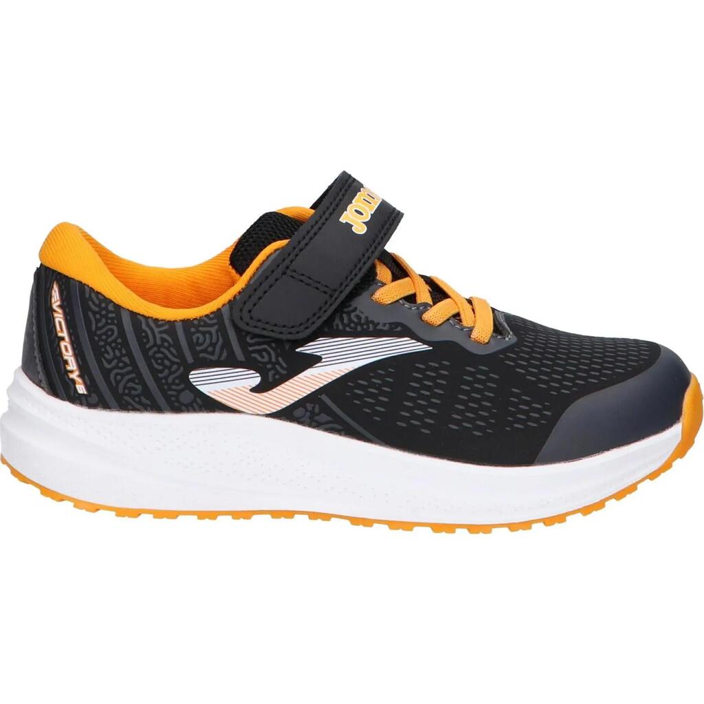 JOMA Victory Jr zapatillas running niño negro naranja
