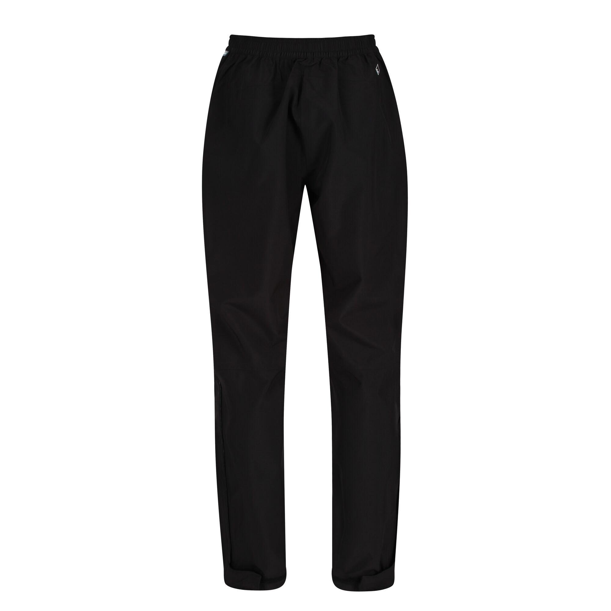 Womens/Ladies Highton Walking Over Trousers (Black) 2/5