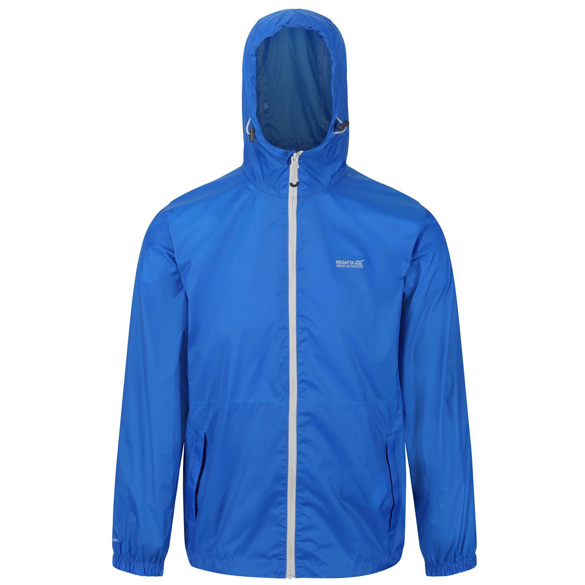 REGATTA Mens Pack It III Waterproof Jacket (Oxford Blue)