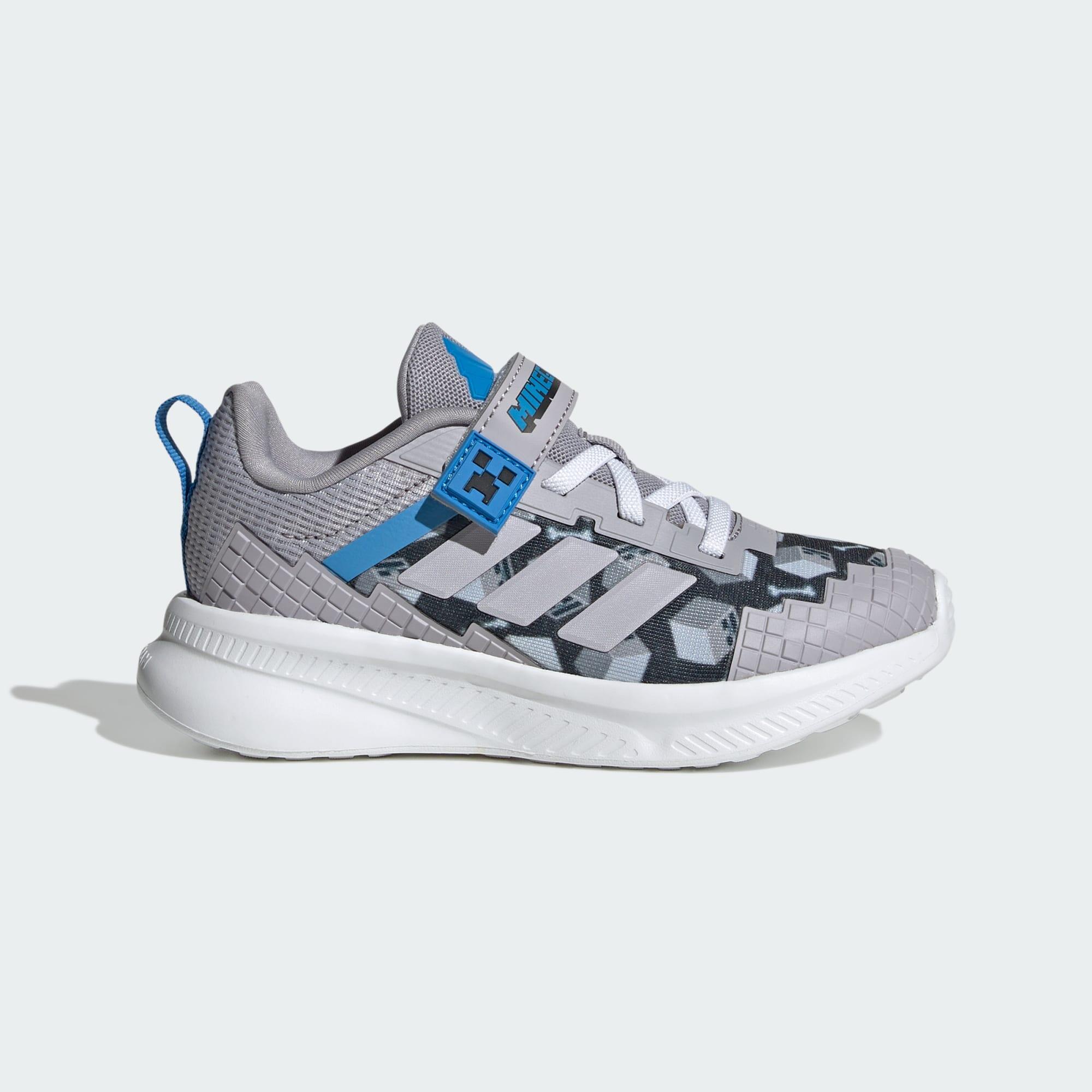 Adidas - Chaussure Adidas Minecraft Fortarun 4.0 Enfants - Chaussures De Sport - Bleu|gris - Decathlon