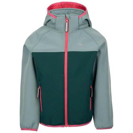 Trespass Hanbury Kinder-Softshelljacke Grün 116-122 (5-6)