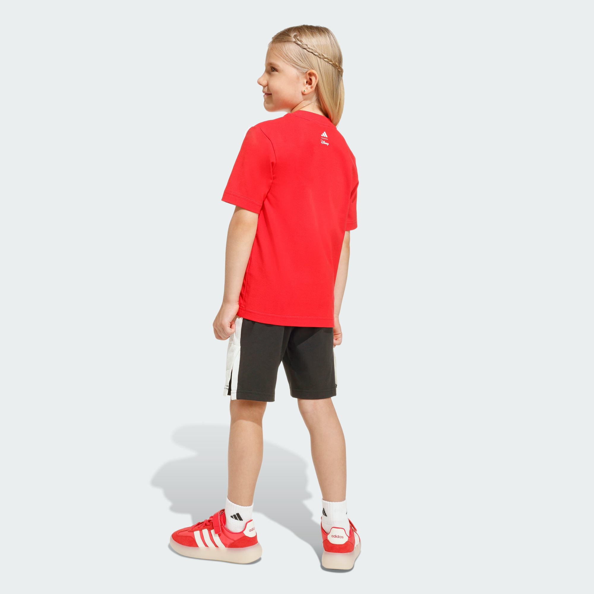 CONJUNTO DE T-SHIRT ADIDAS DISNEY RATO MICKEY 3/5