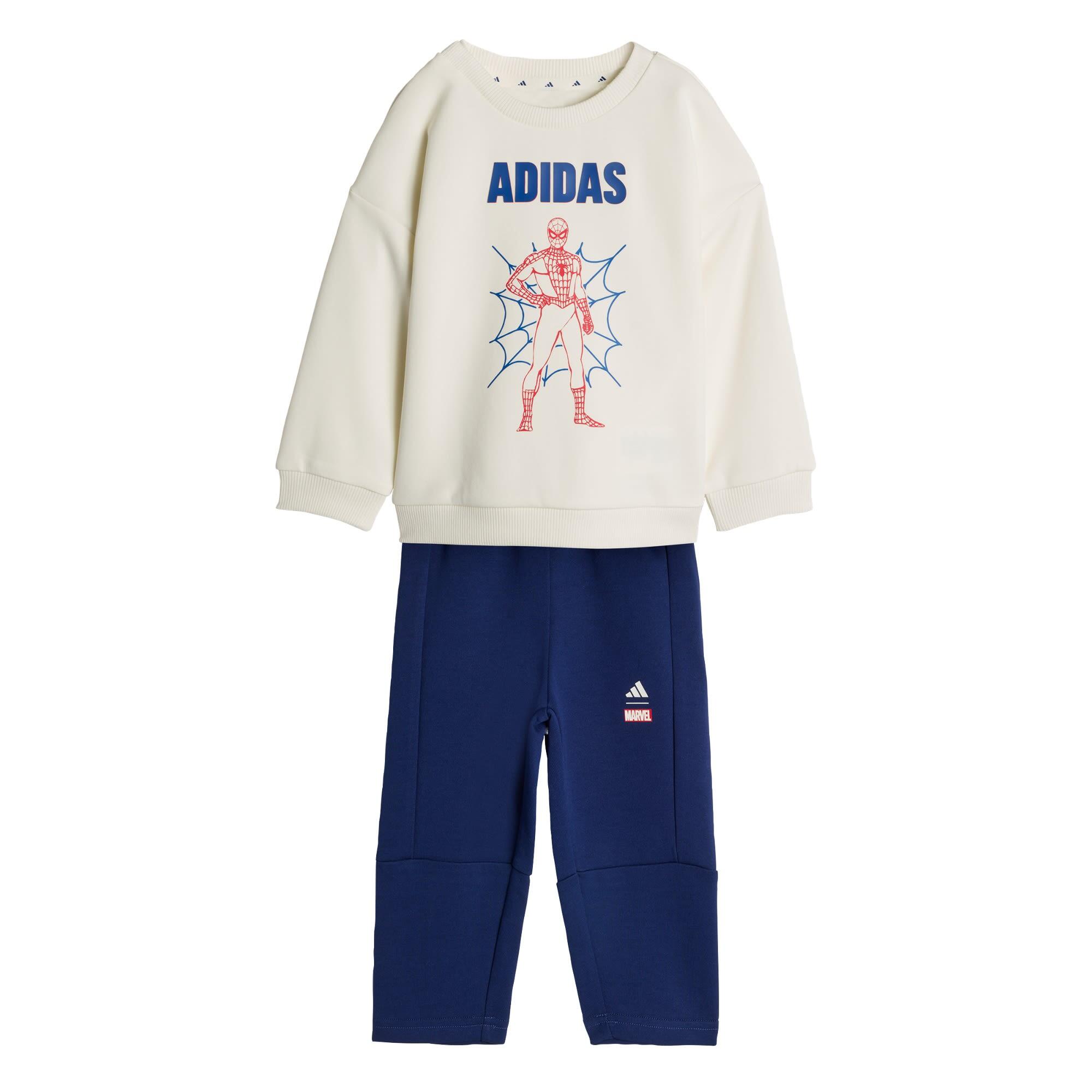 Adidas - Ensemble Bébés Spider-man Marvel Adidas - Survêtement - Blanc|bleu - 2-3 Ans - Decathlon