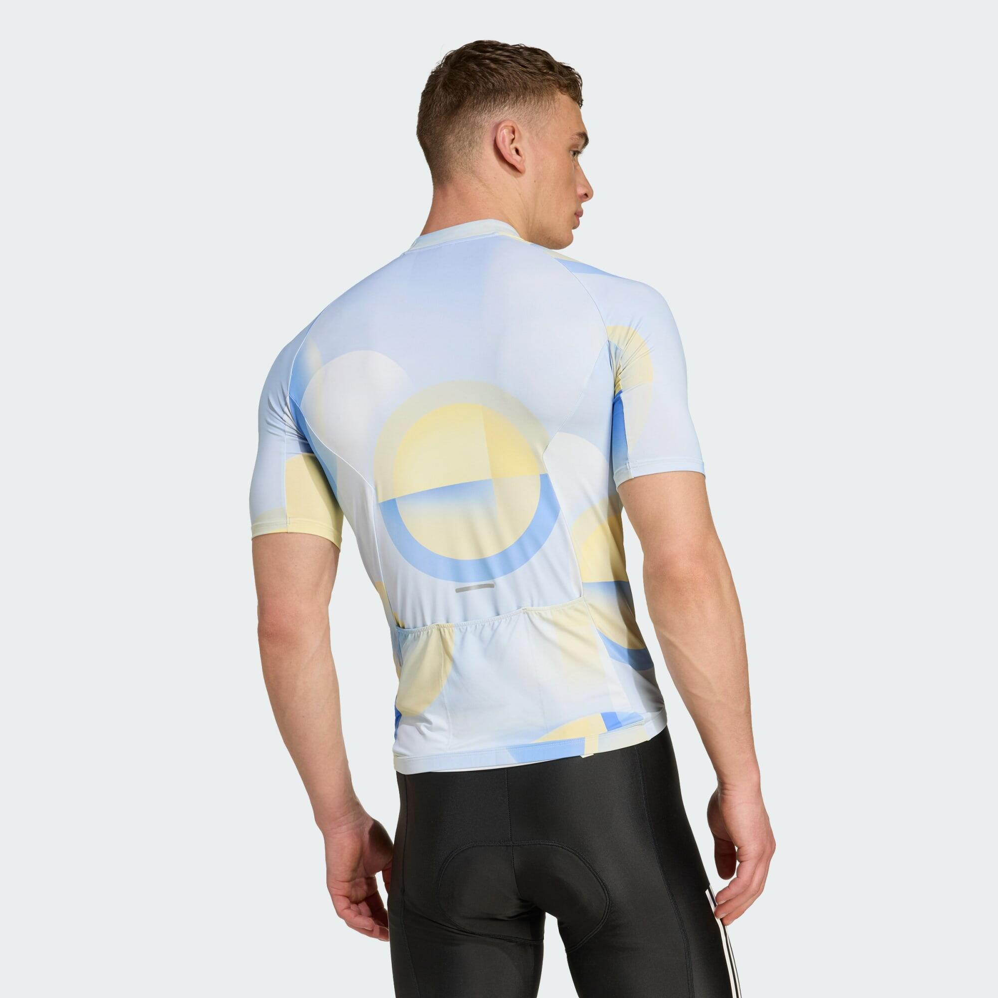 Essentials 3-Stripes Light In Motion Graphic Wielrenshirt 3/6