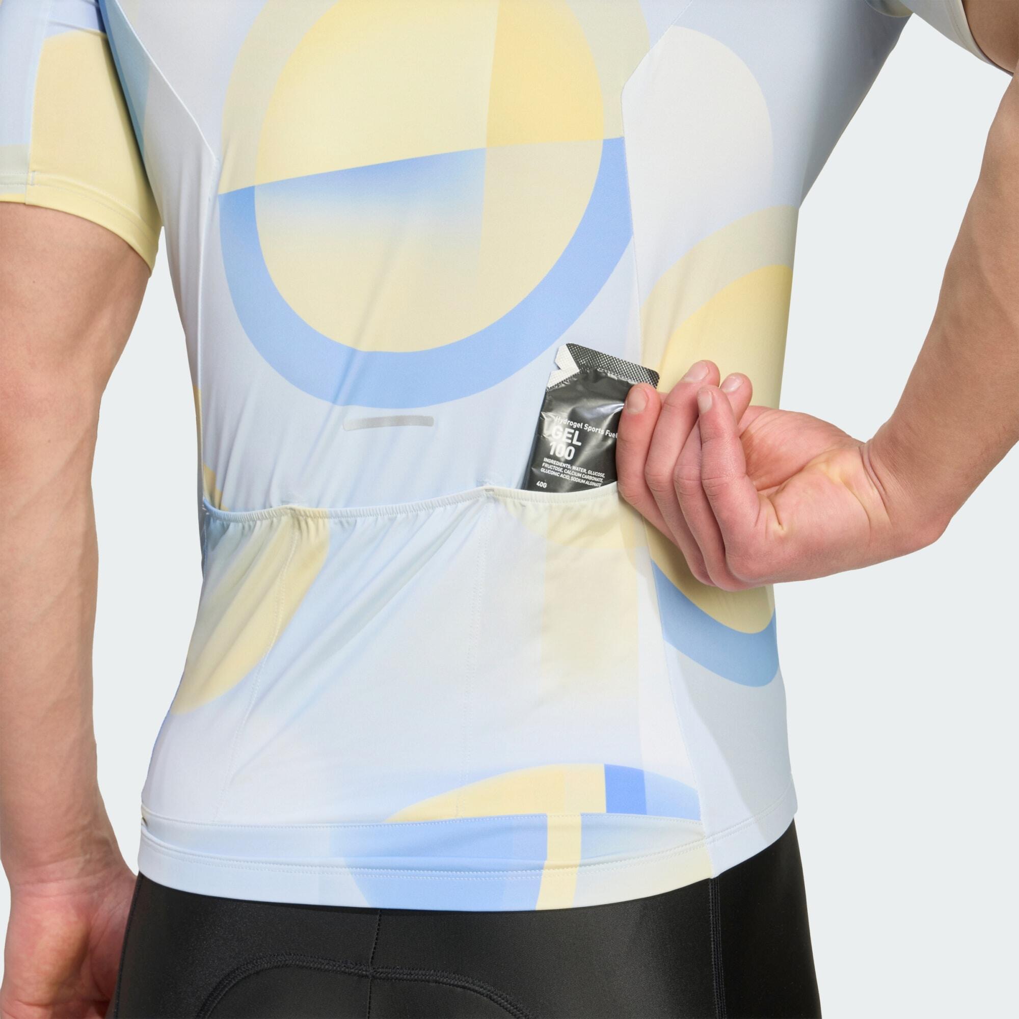 Essentials 3-Stripes Light In Motion Graphic Wielrenshirt 5/6