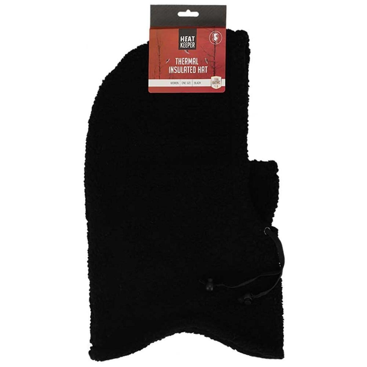 Heatkeeper Balaclava Dames Teddy Zwart 2/5