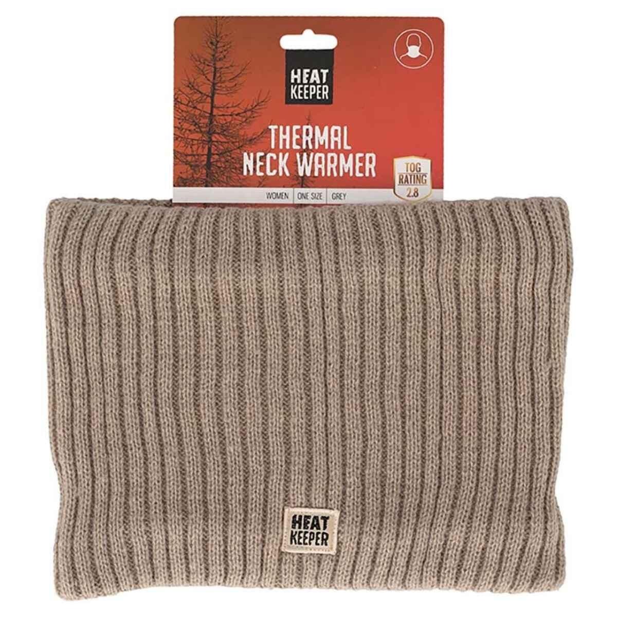 Heatkeeper Thermo Nekwarmer Dames Beige Melange 4/4