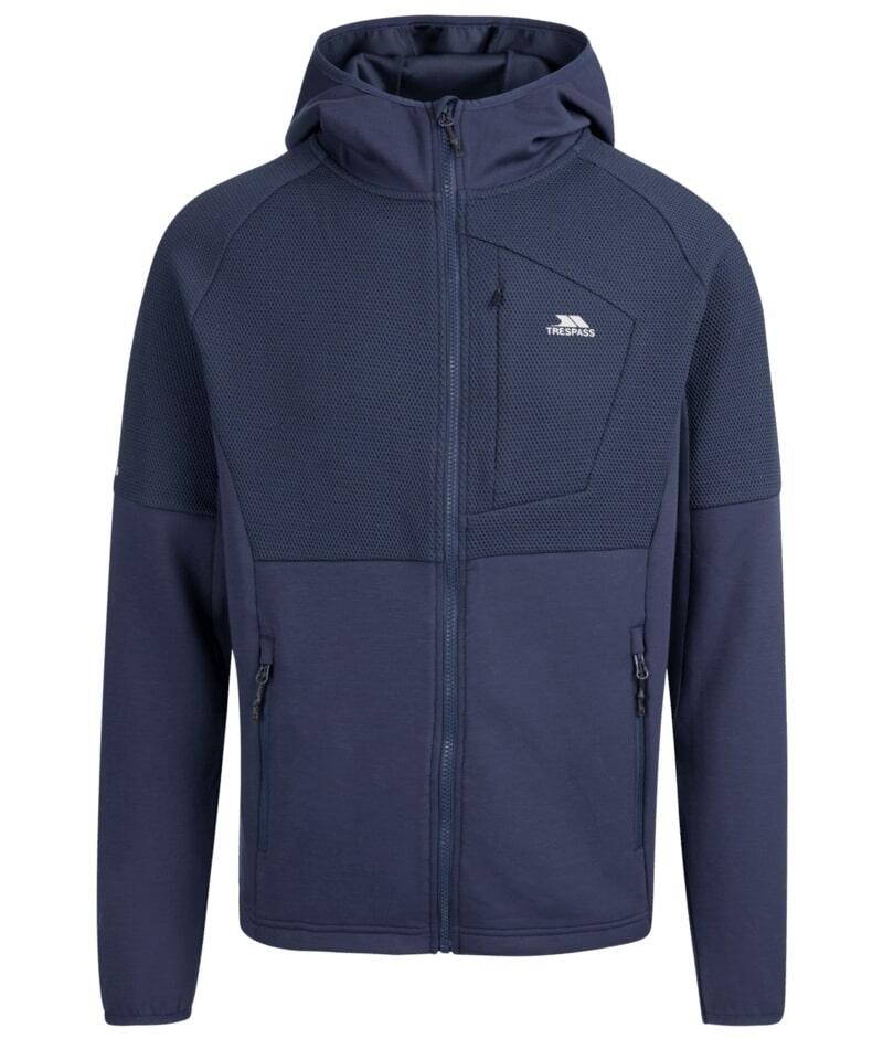 Sweat de sport homme Trespass Bani bleu M 1/1