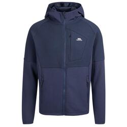 Sweat sport homme Trespass Bani — zippé, capuche, bleu XL