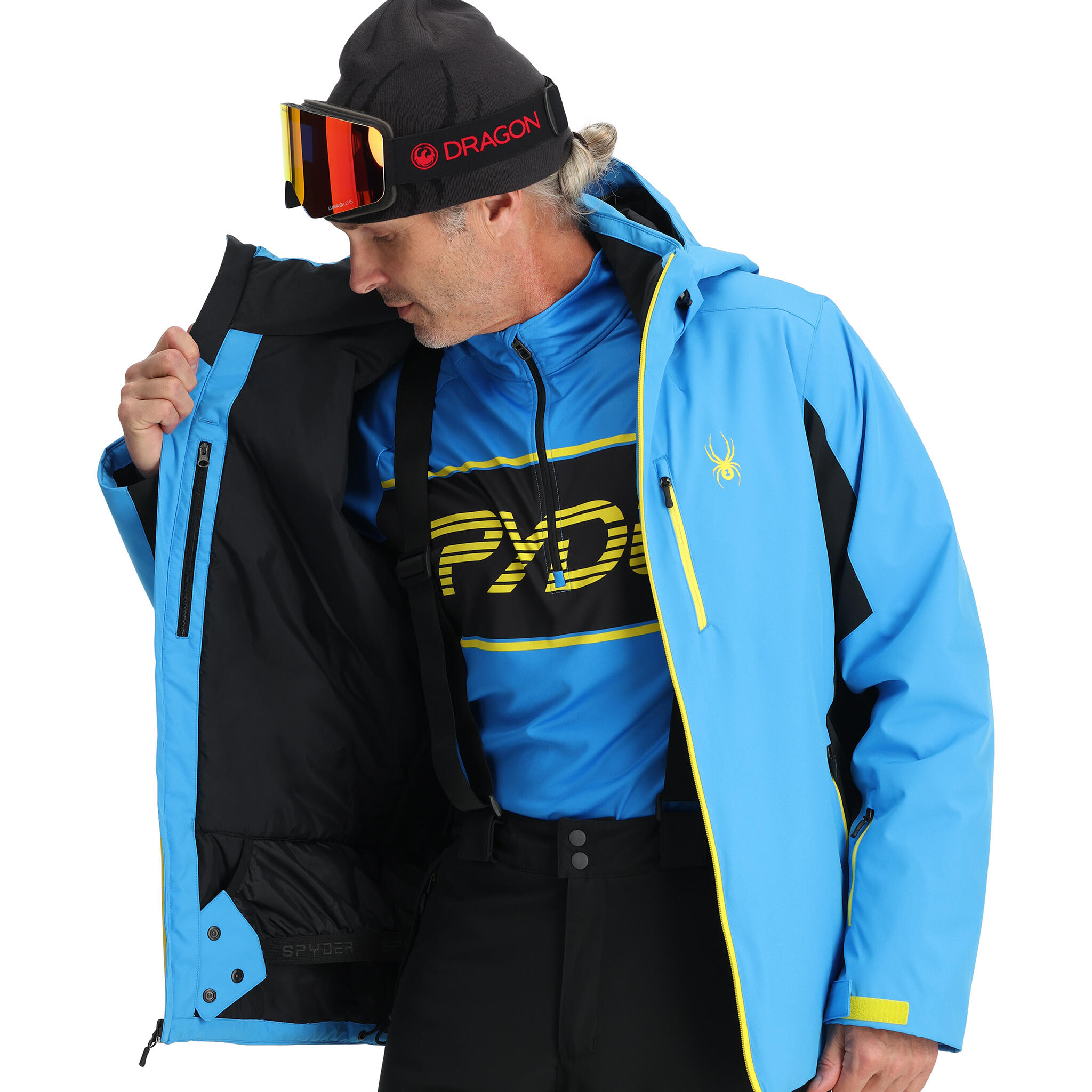 Veste de ski isolante Ski Homme - VERTEX 10K 6/7