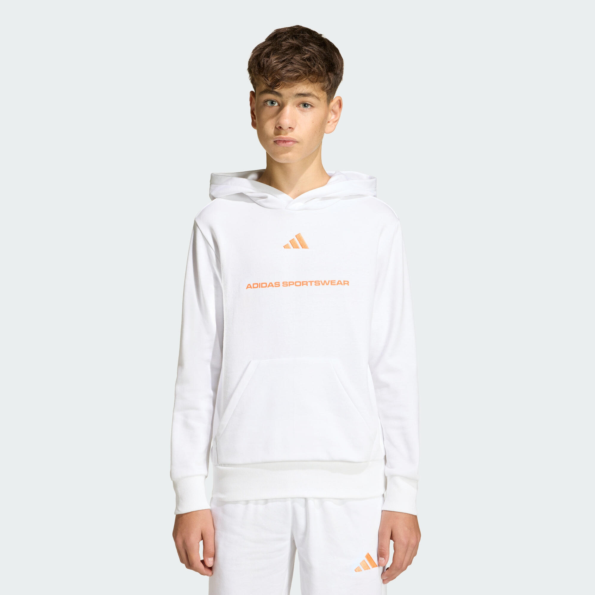 ADIDAS adidas Slogan Fleece Hoodie