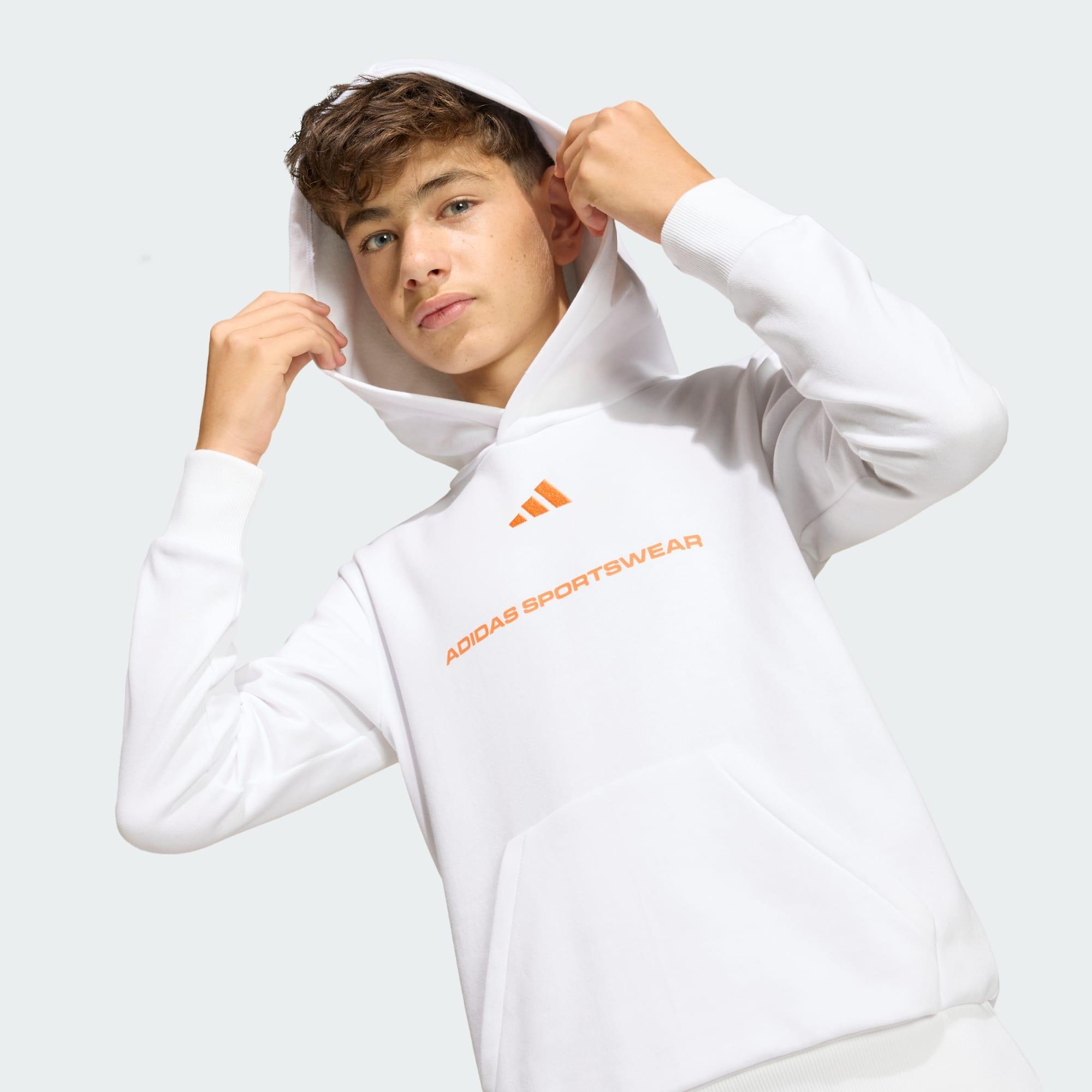 Sweat-shirt à capuche molleton adidas Slogan 4/5