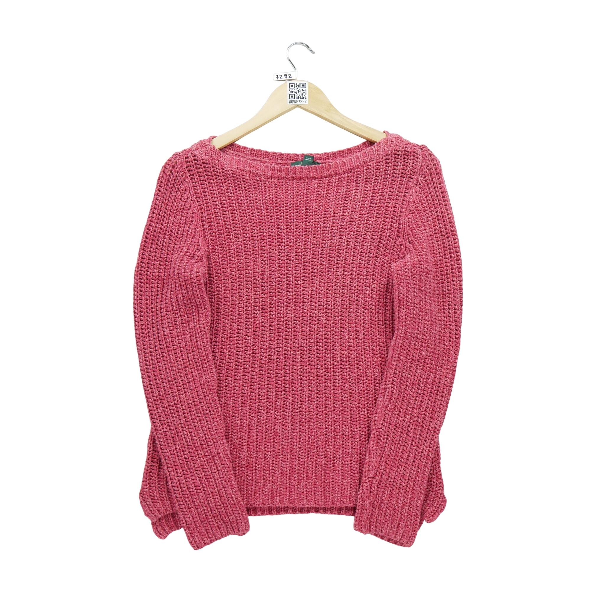 RALPH LAUREN Reconditionné - Pull Femme Rose - Excellent