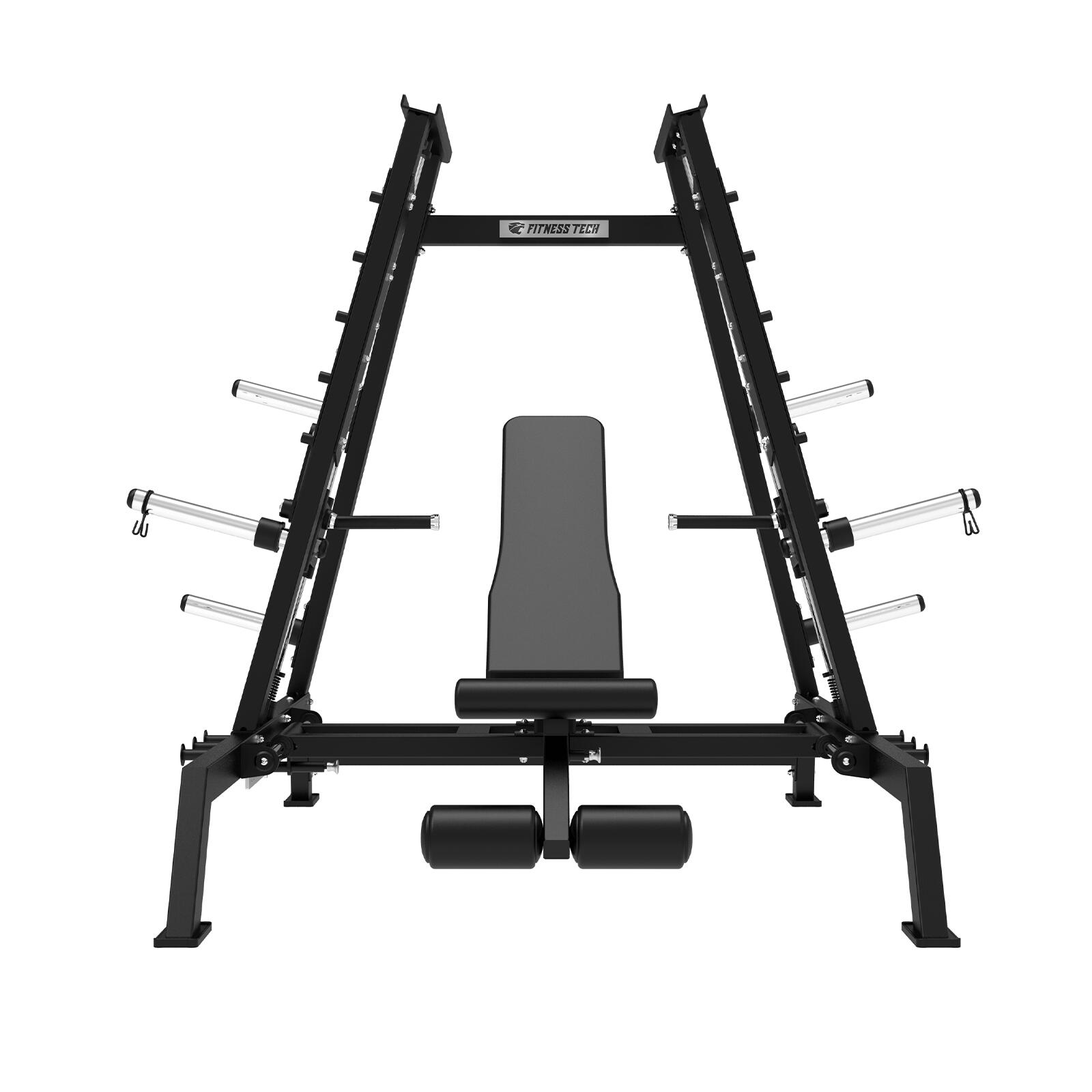 Drukbank met hefarmen – Bankdrukken & Schouderdruk Fitness Tech 4/5