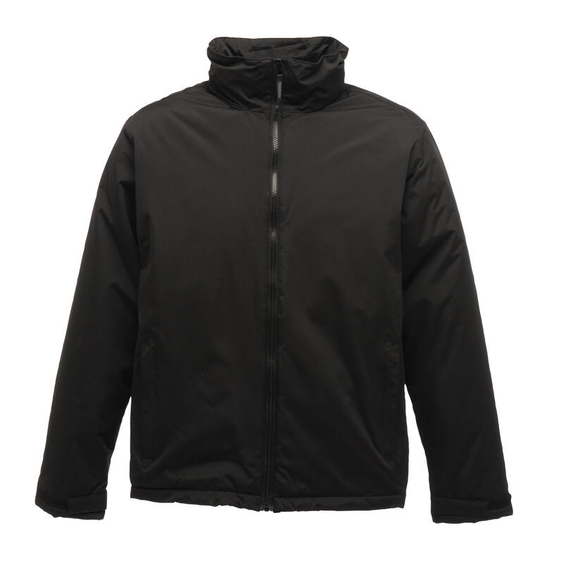 Professional Chaqueta clásica impermeable para hombre Negro