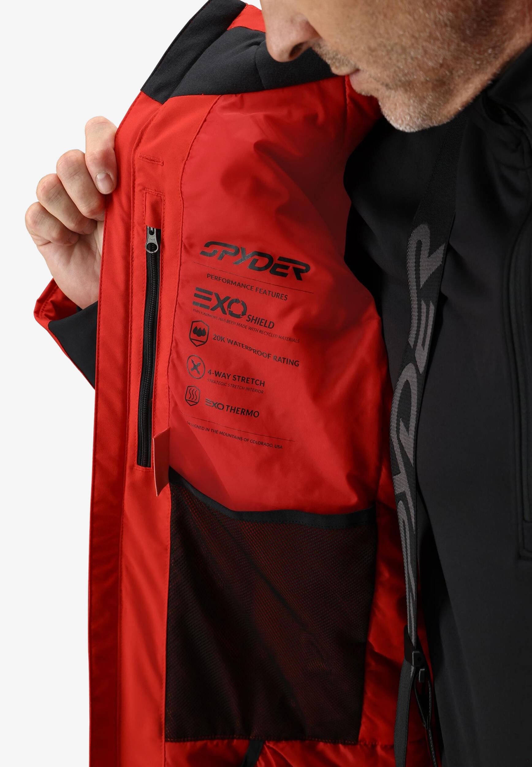 Ski-Isolier-Jacke Ski Herren - COPPER 20K 3/5