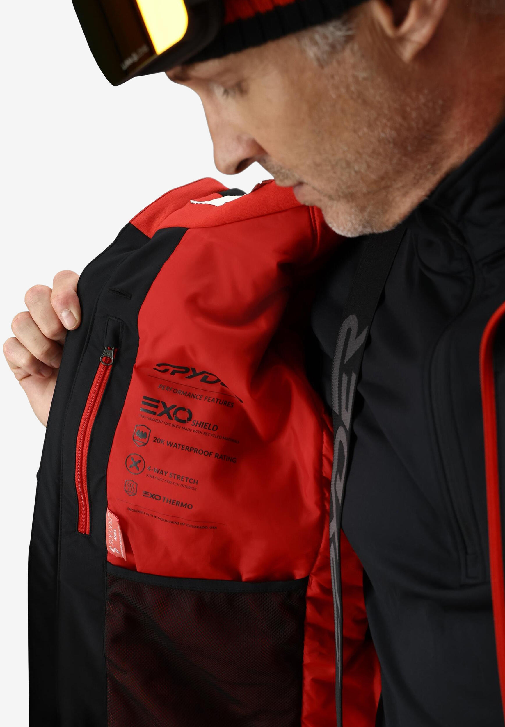 Chaqueta de nieve aislante Ski Hombre - CHAMBERS 20K 3/6