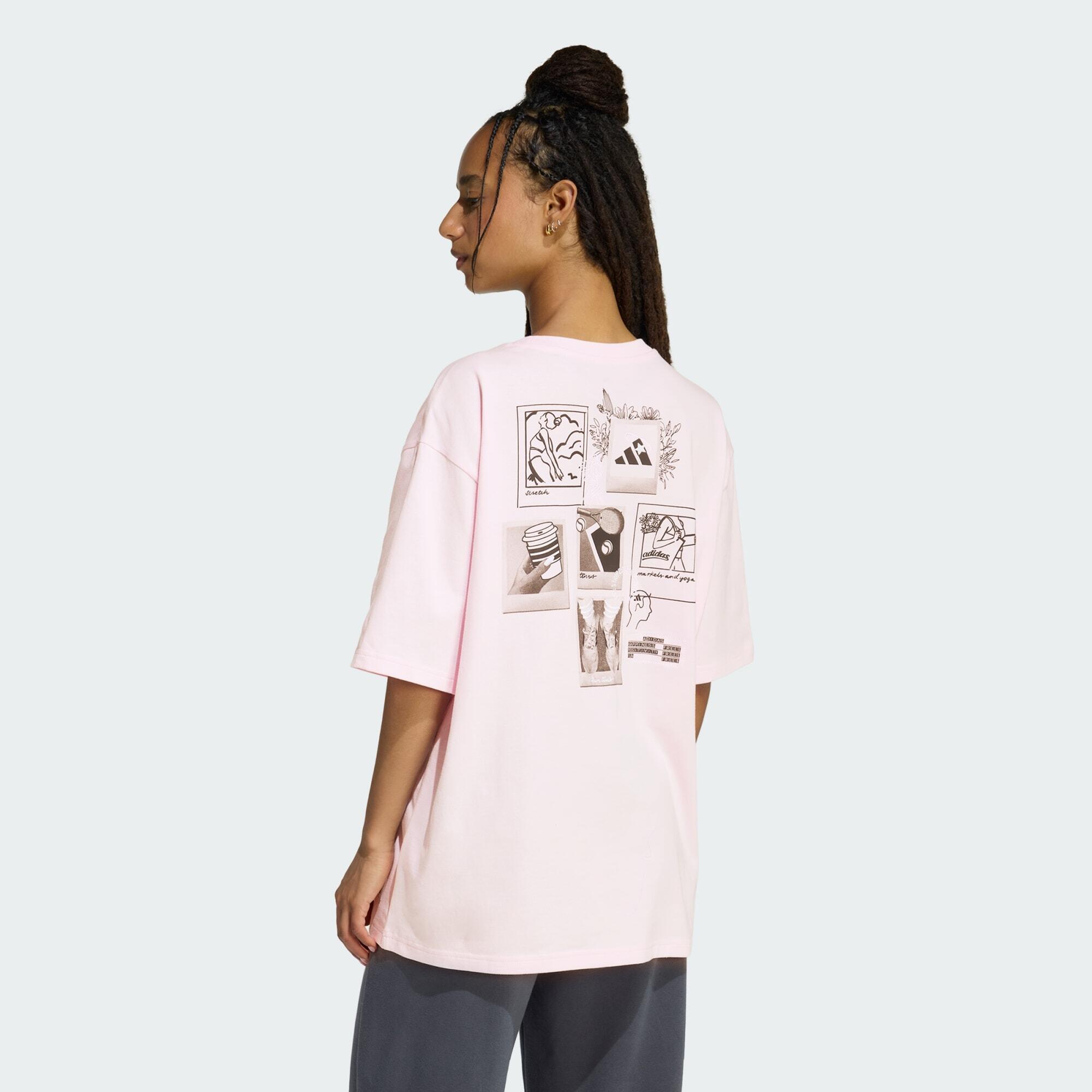 MINI EMBROIDERY OVERSIZED GRAPHIC T-SHIRT 3/7