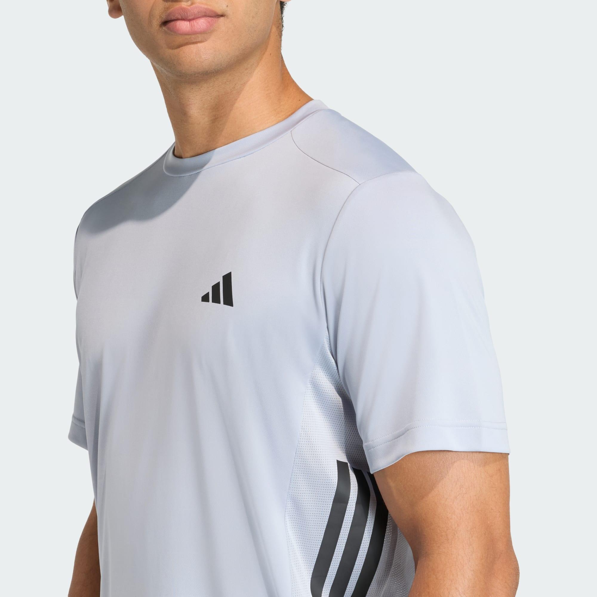 TECH ESSENTIALS 3 STRIPES WORKOUT-T-SHIRT 6/7