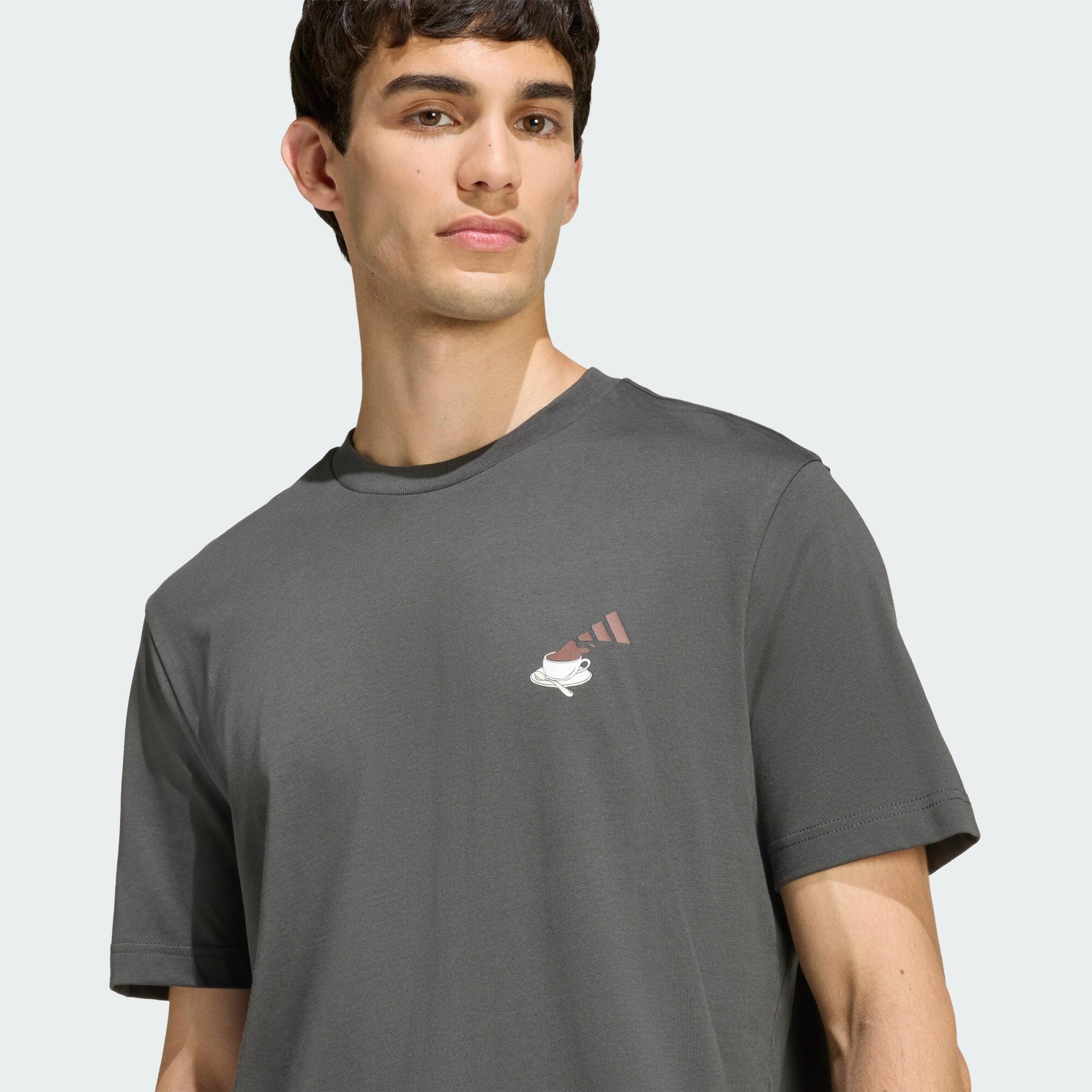 T-SHIRT COFFEE CAFE CHEESECAKE GRAPHIC 4/8