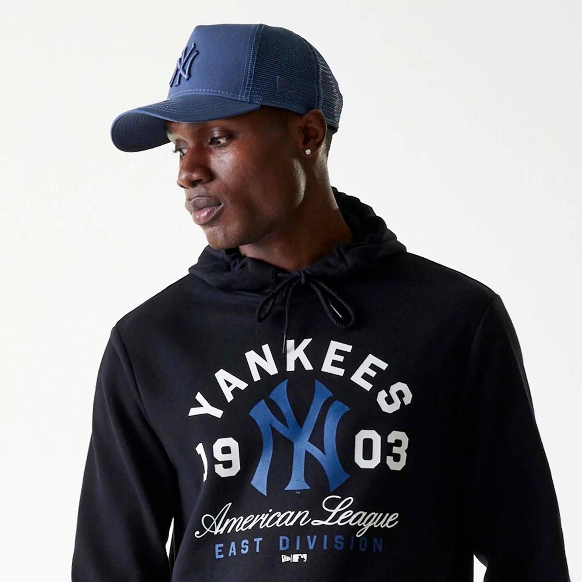 Felpa New Era Mlb Wrdmrk Reg Hoodie Neyyan Adulto 3/5