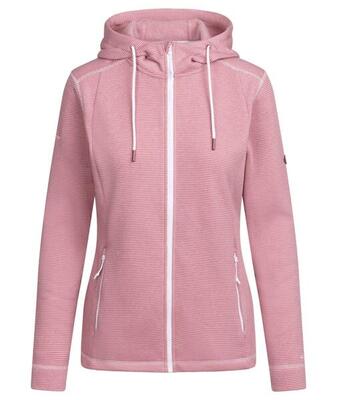 Trespass Rootless Damen-Fleecejacke mit Reissverschluss, Rosa, Gr. S