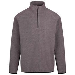 Sweat Trespass Wetherill 1/2-zip en polaire, gris XL