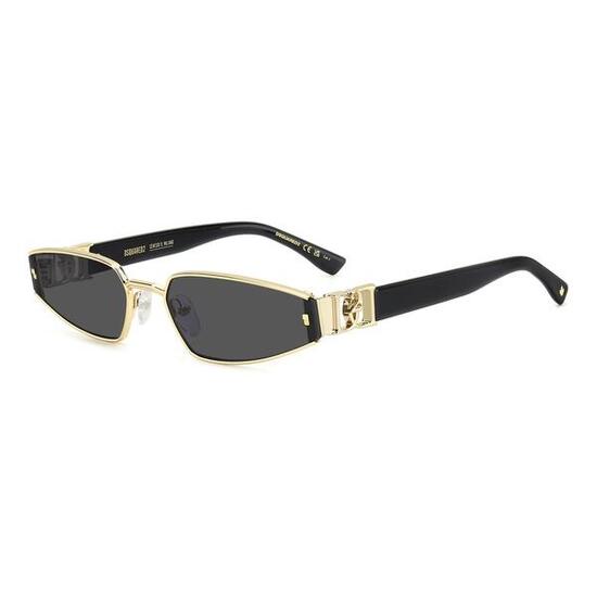 Zonnebril Dsquared2 D2 0168/S 000 van Metaal Dames 61 mm