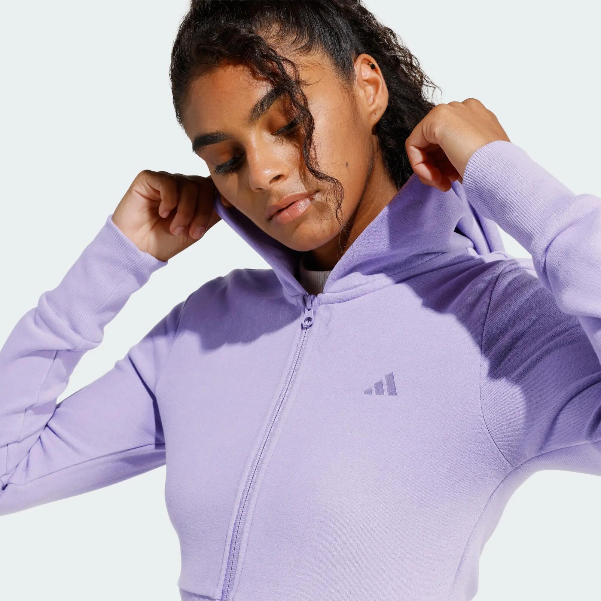 Sportovní top Seasonal Essentials French Terry Full-Zip 3/6