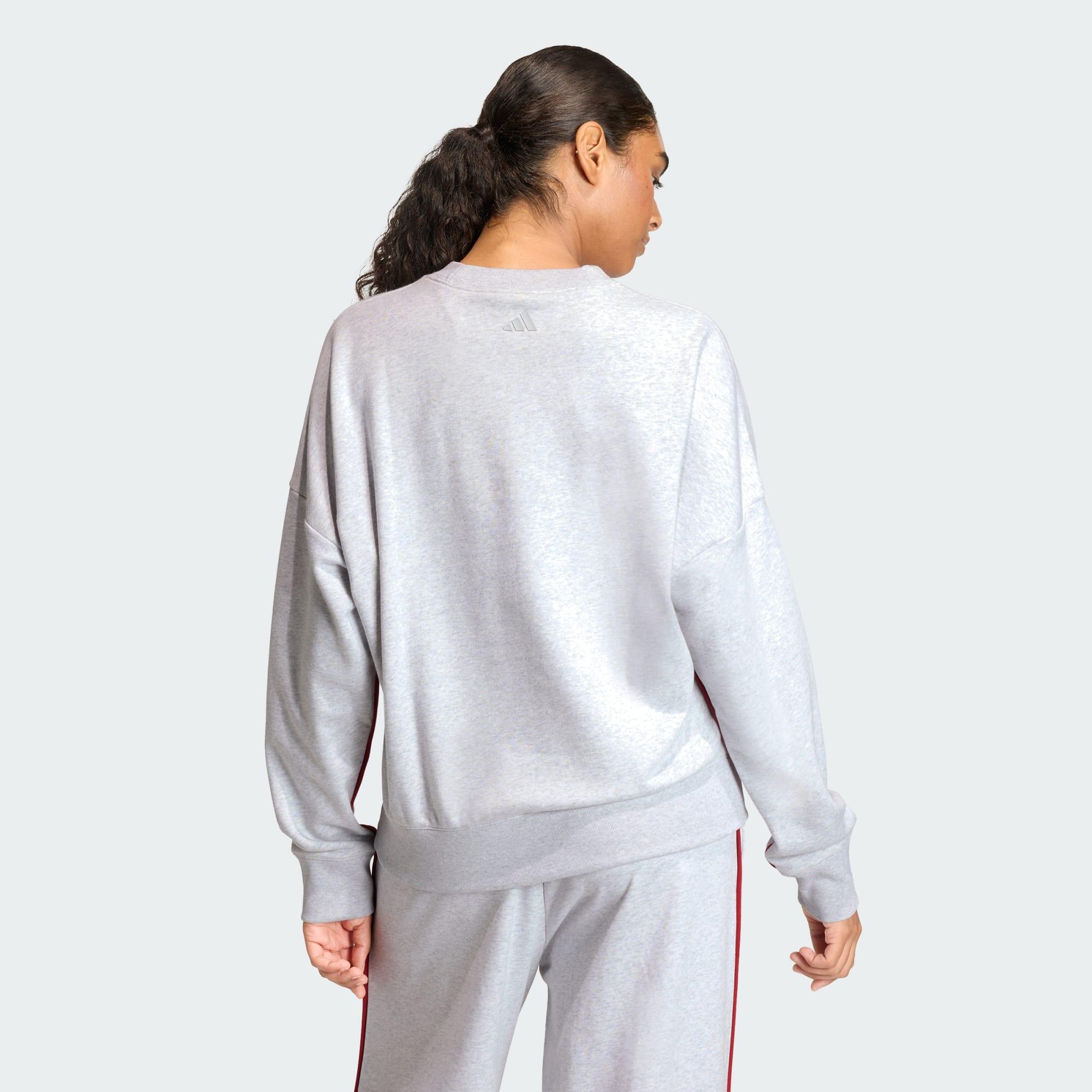 Seasonal Essentials Colorpop Sweatshirt mit aufgestickter Grafik 3/7