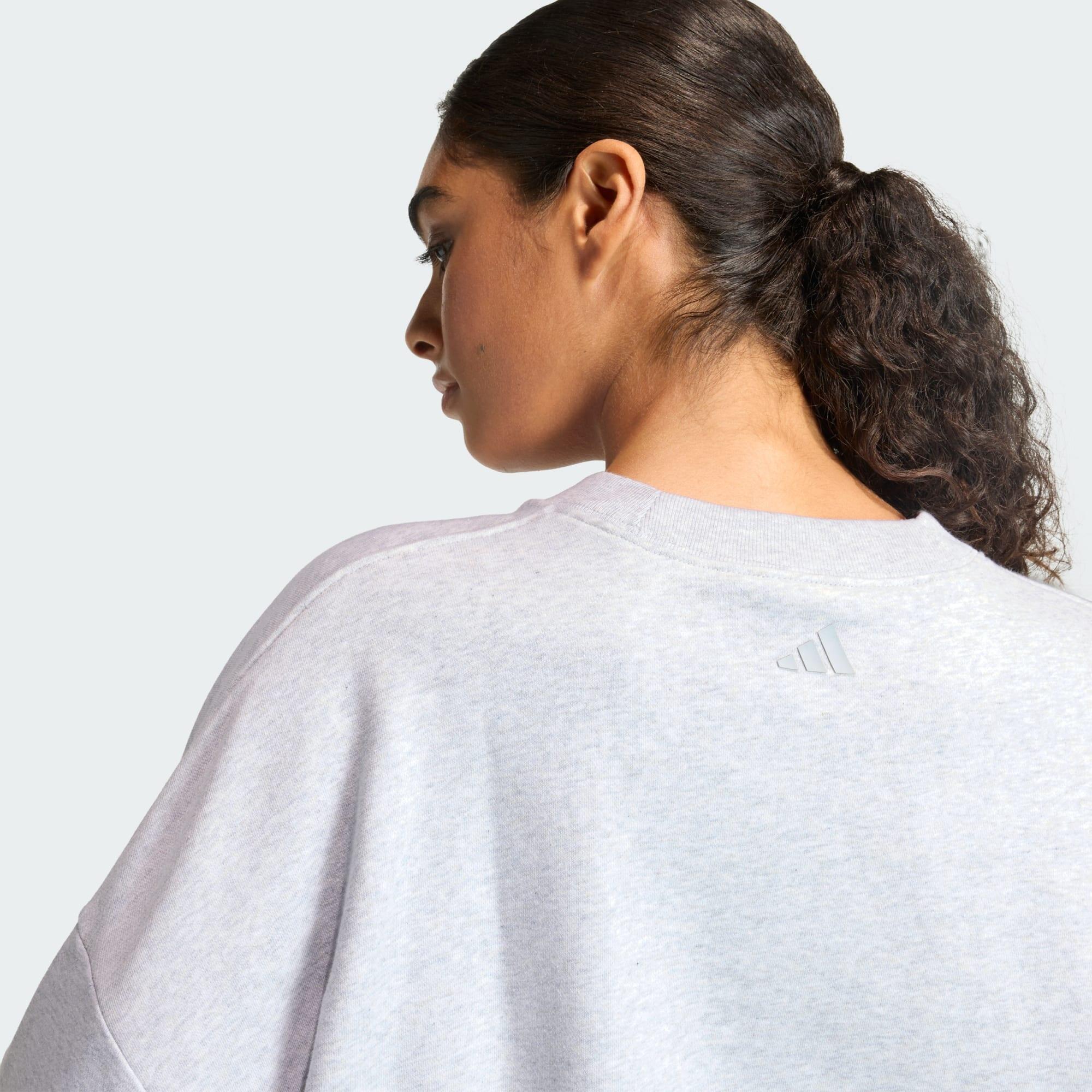 Seasonal Essentials Colorpop Sweatshirt mit aufgestickter Grafik 5/7