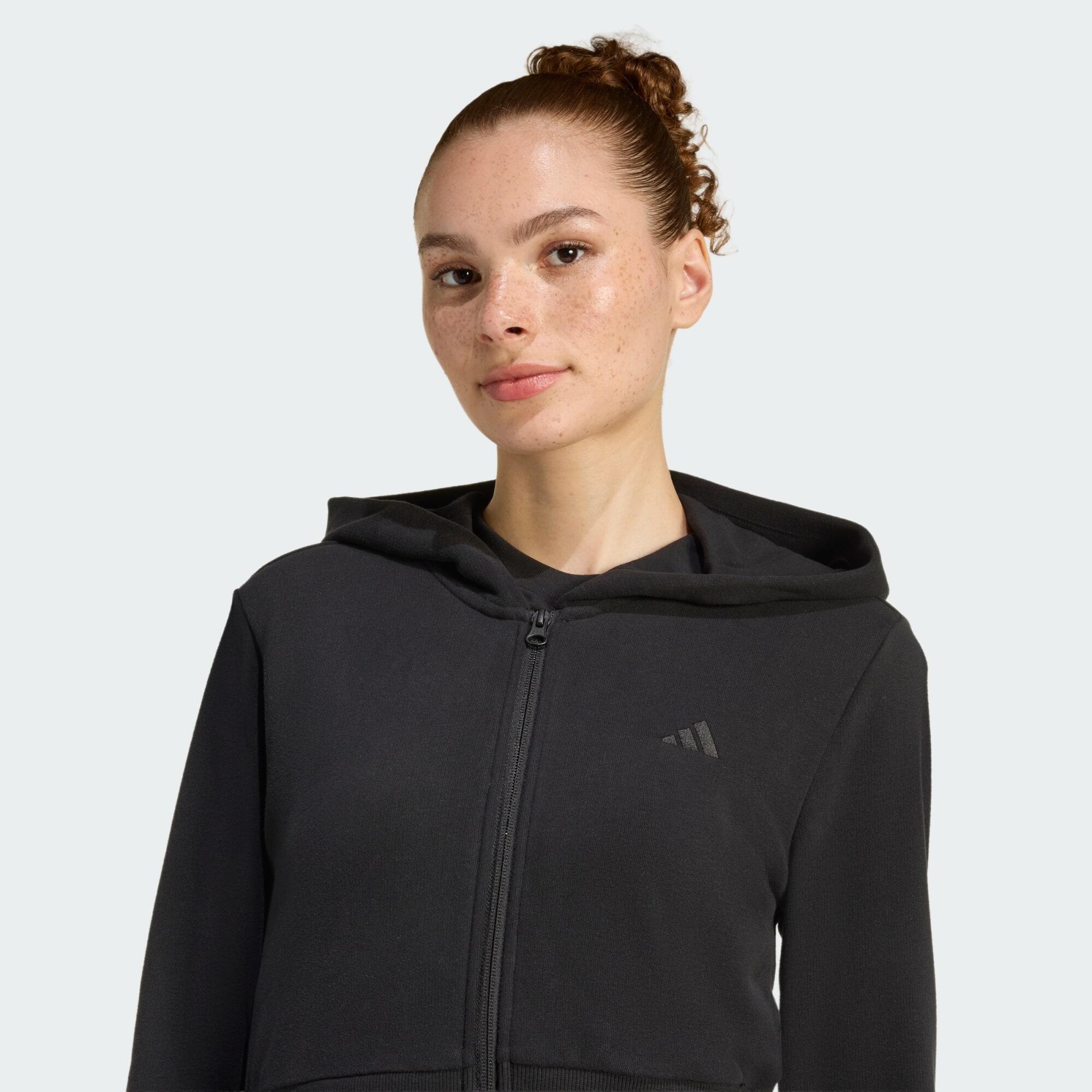 Seasonal Essentials French Terry Track Top mit durchgehendem Reißverschluss 4/7