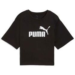 T-Shirt Court Puma Ess N° 1, Décontracté, Avec Logo Femme