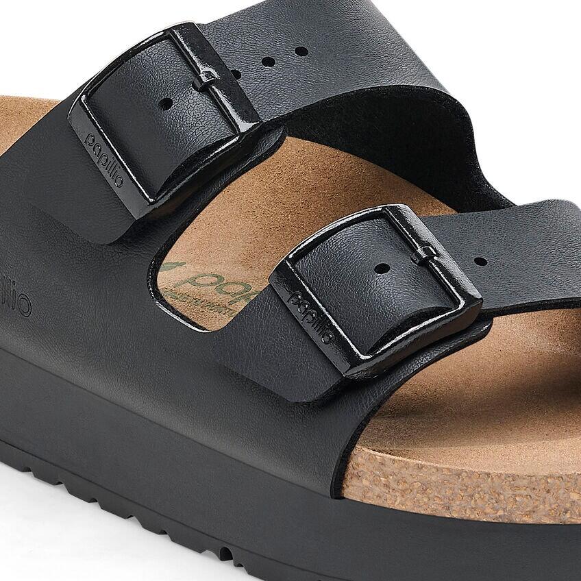 Sandales Birkenstock Arizona Pap Flex Platform Etroite noir 3/5