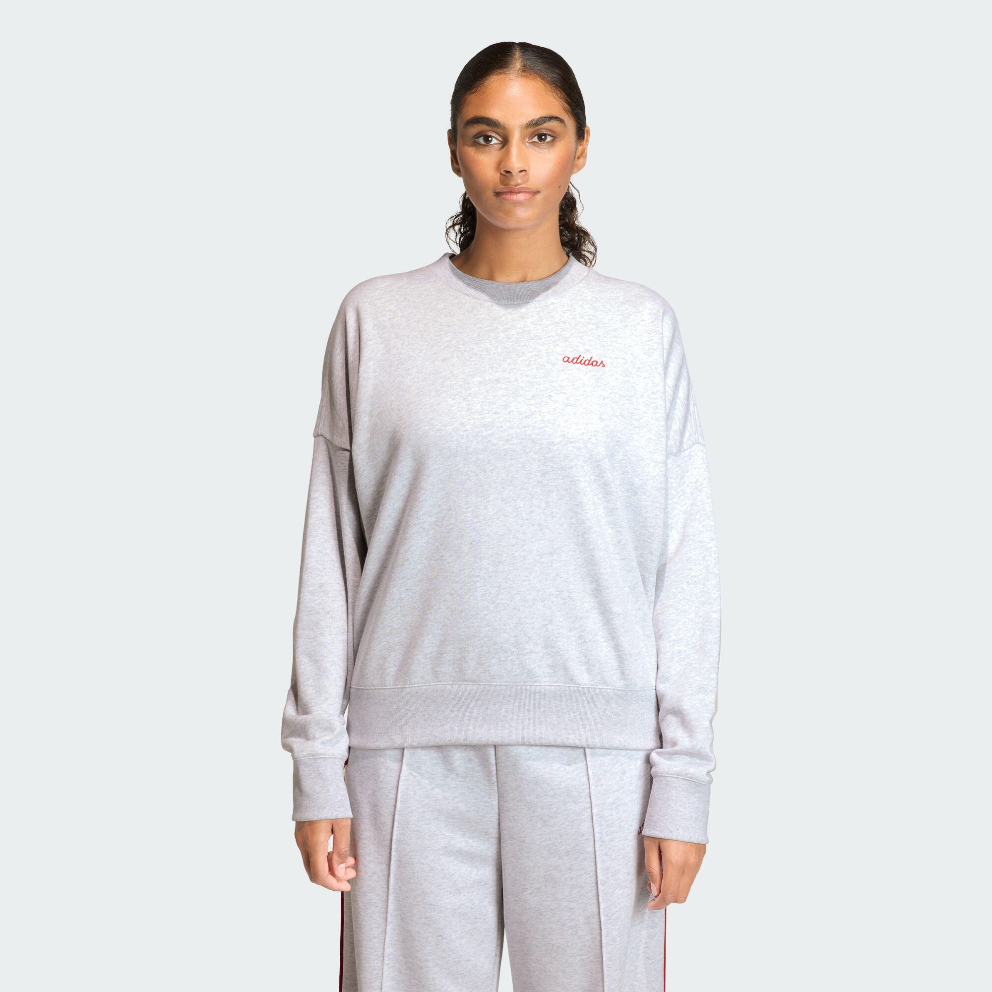 ADIDAS Mikina s vyšívanou grafikou Seasonal Essentials Colorpop