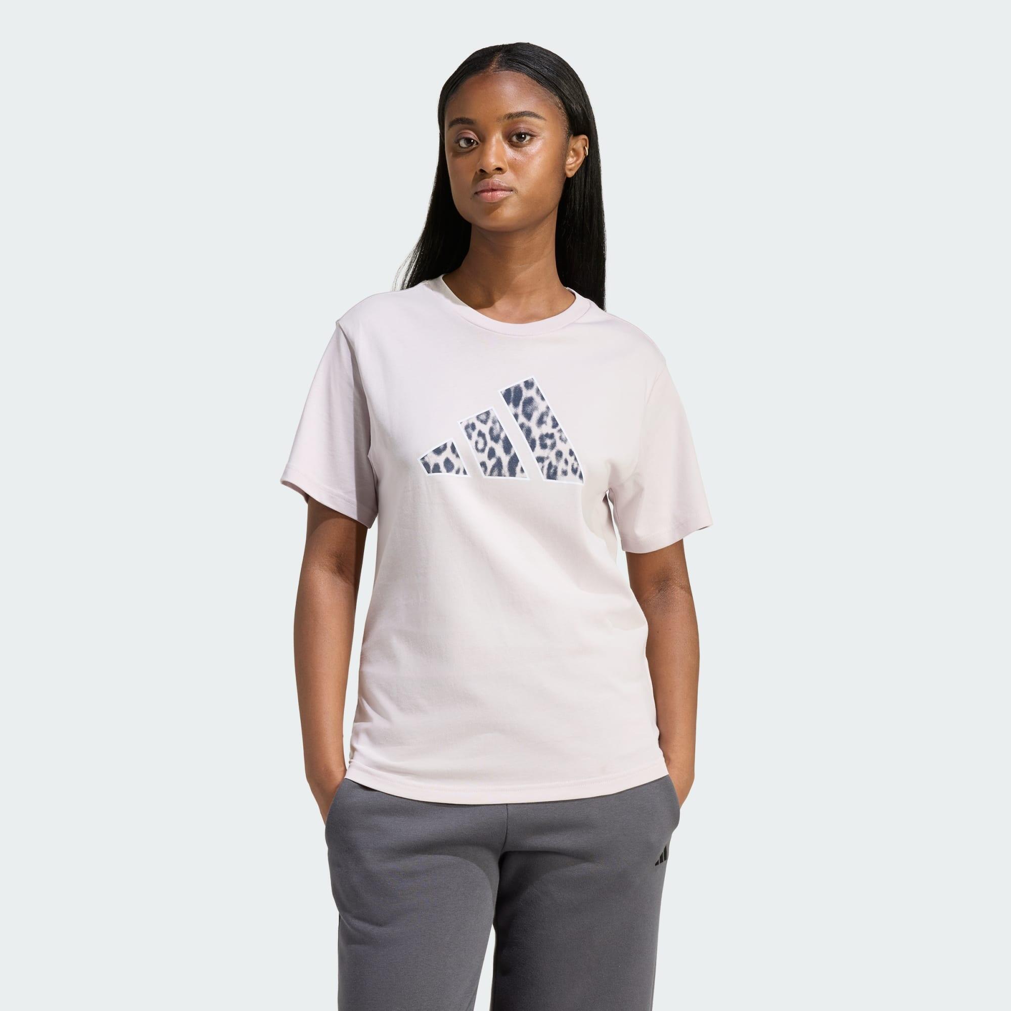 Adidas - T-shirt Graphique Animal - T-shirt Manches Courtes - Violet - Decathlon