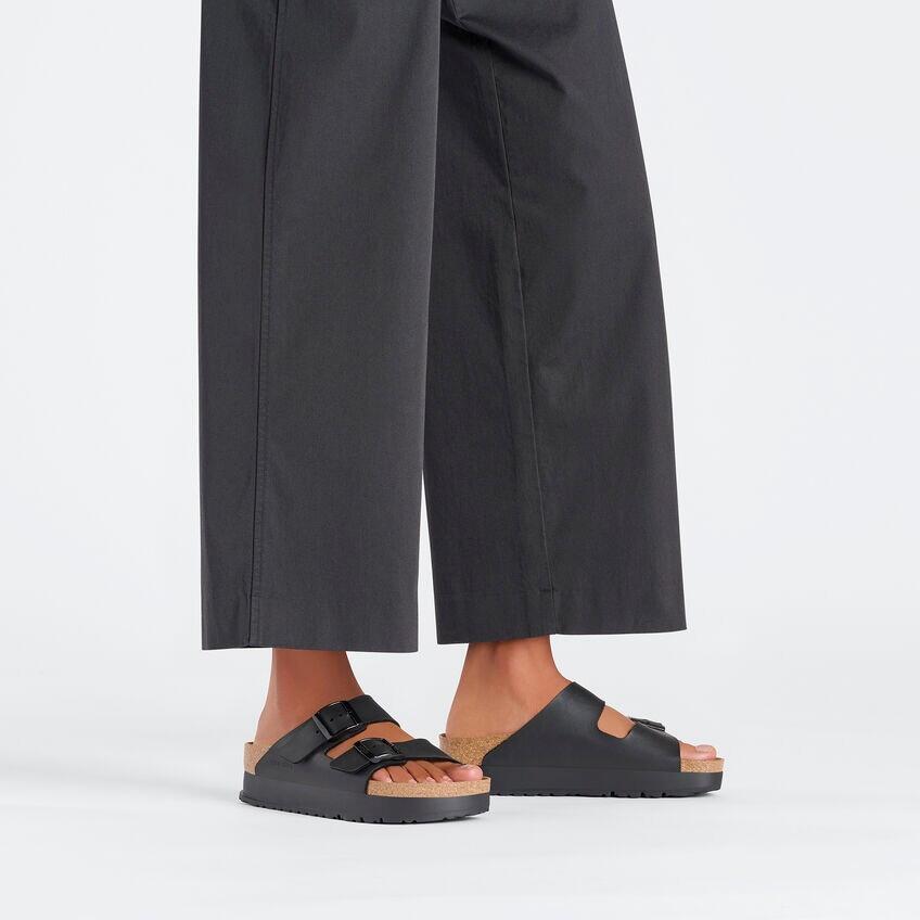 Sandales Birkenstock Arizona Pap Flex Platform Etroite noir 2/5