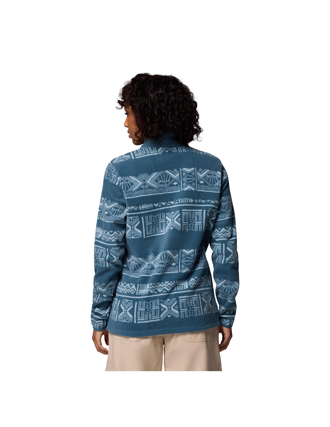 COLUMBIA Benton Springs Printed 1/2 Snap - Sudadera forro polar 3/5