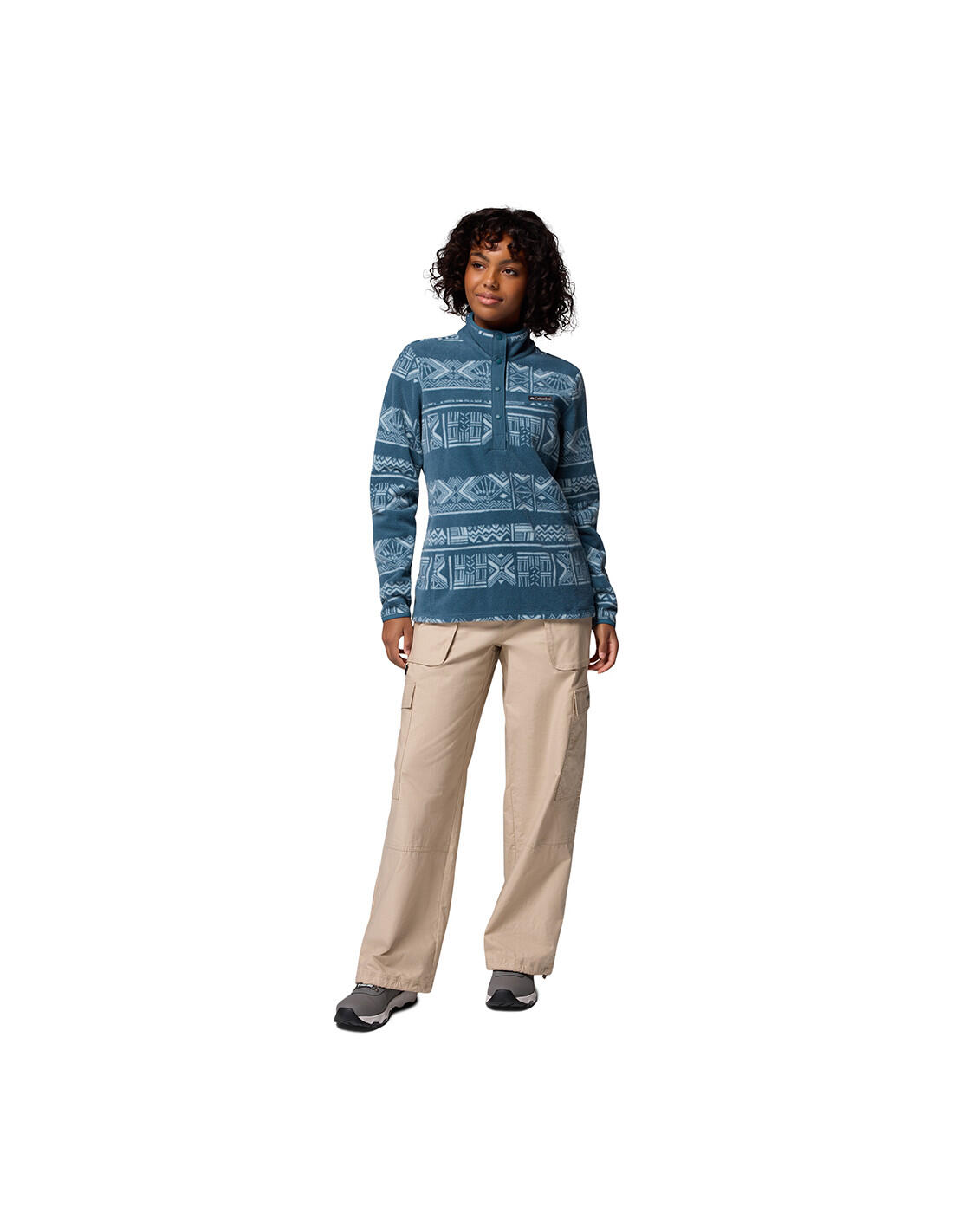 COLUMBIA Benton Springs Printed 1/2 Snap - Sudadera forro polar 5/5