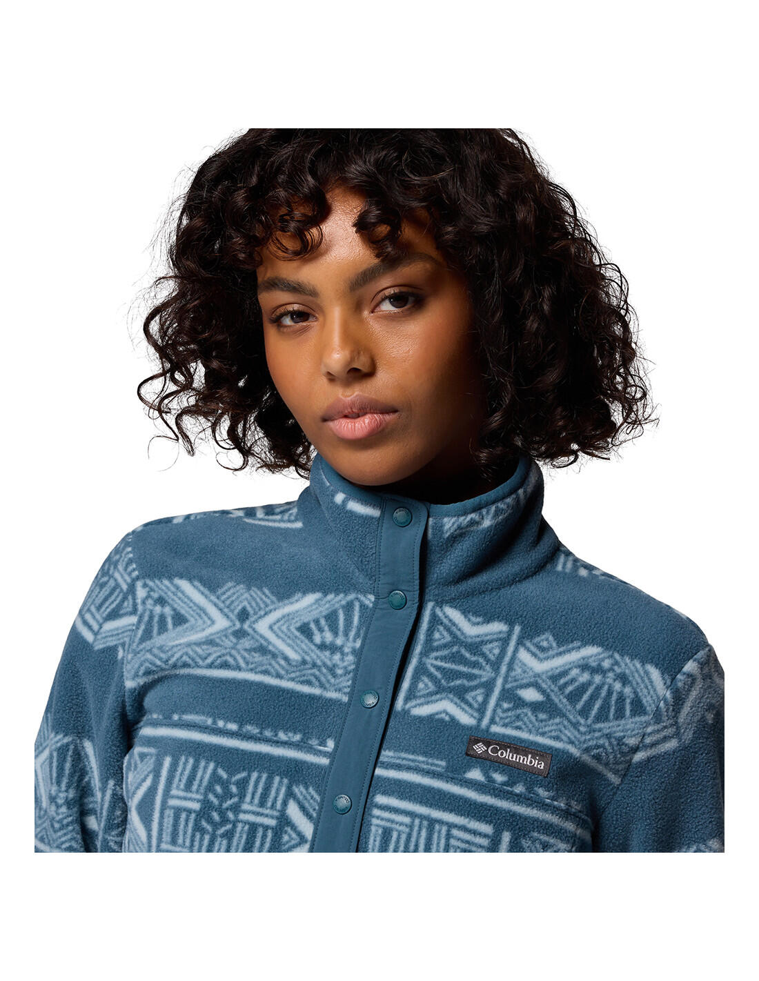 COLUMBIA Benton Springs Printed 1/2 Snap - Sudadera forro polar 4/5