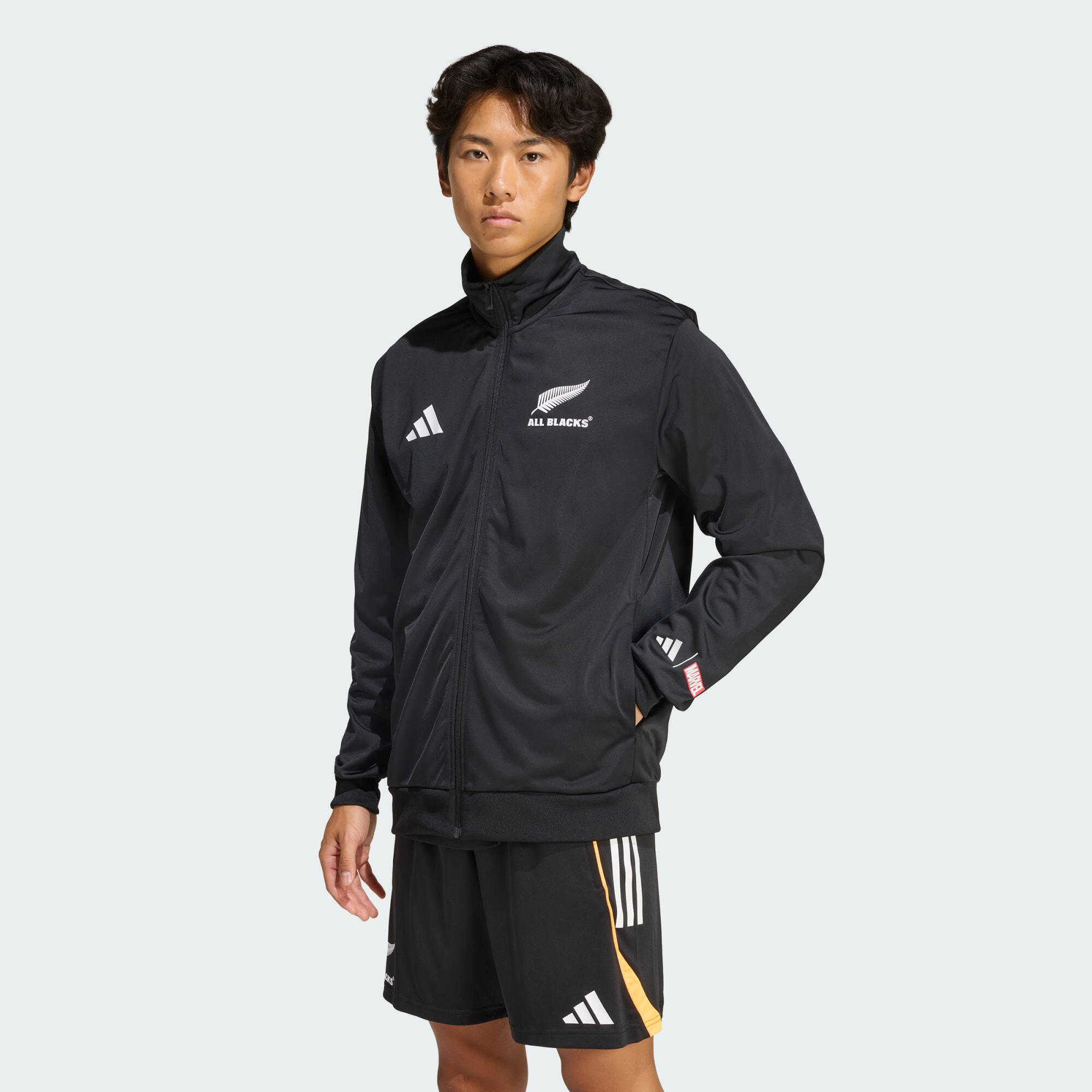 ADIDAS Sportovní top All Blacks x Marvel