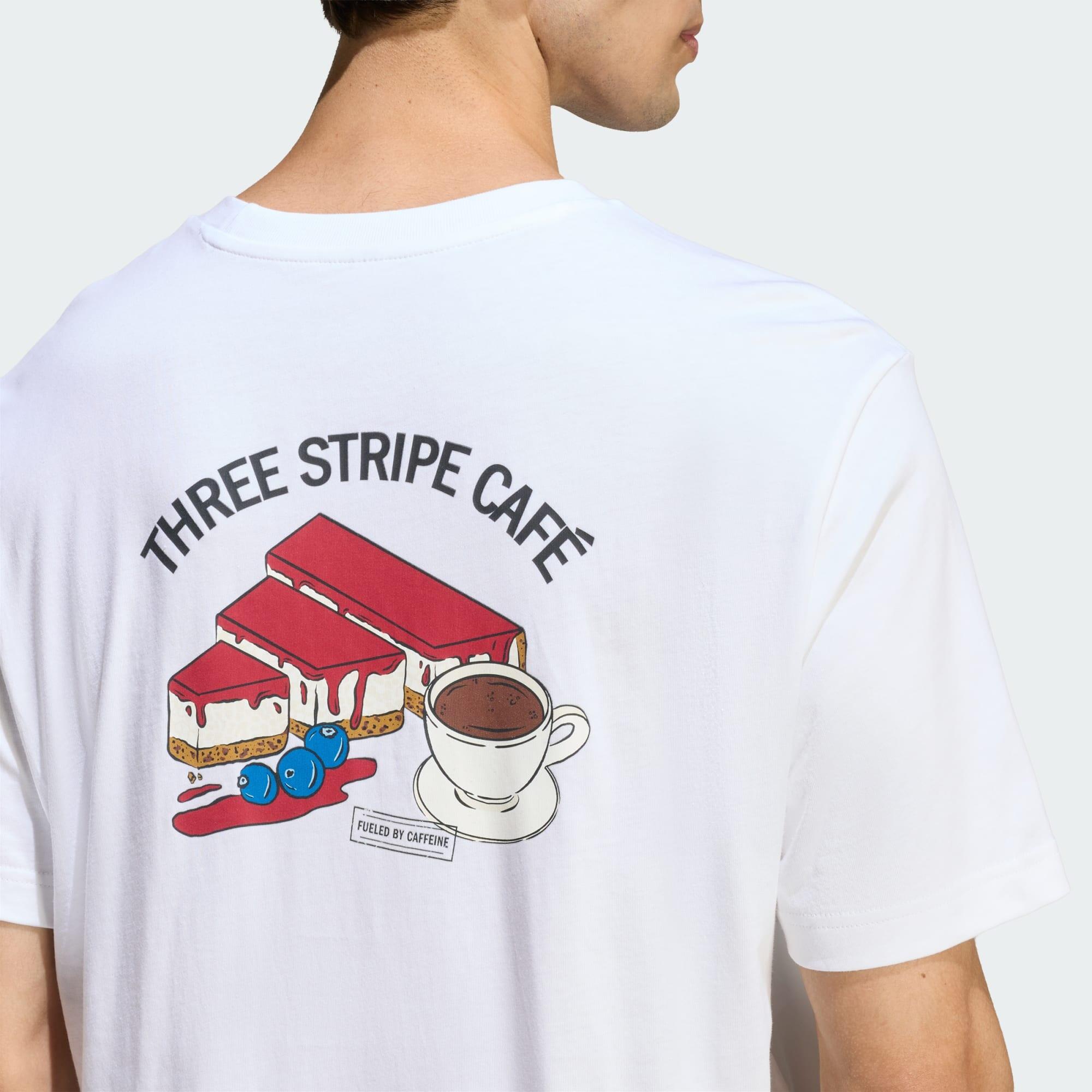 T-SHIRT GRAPHIQUE COFFEE CAFE CHEESECAKE 4/8
