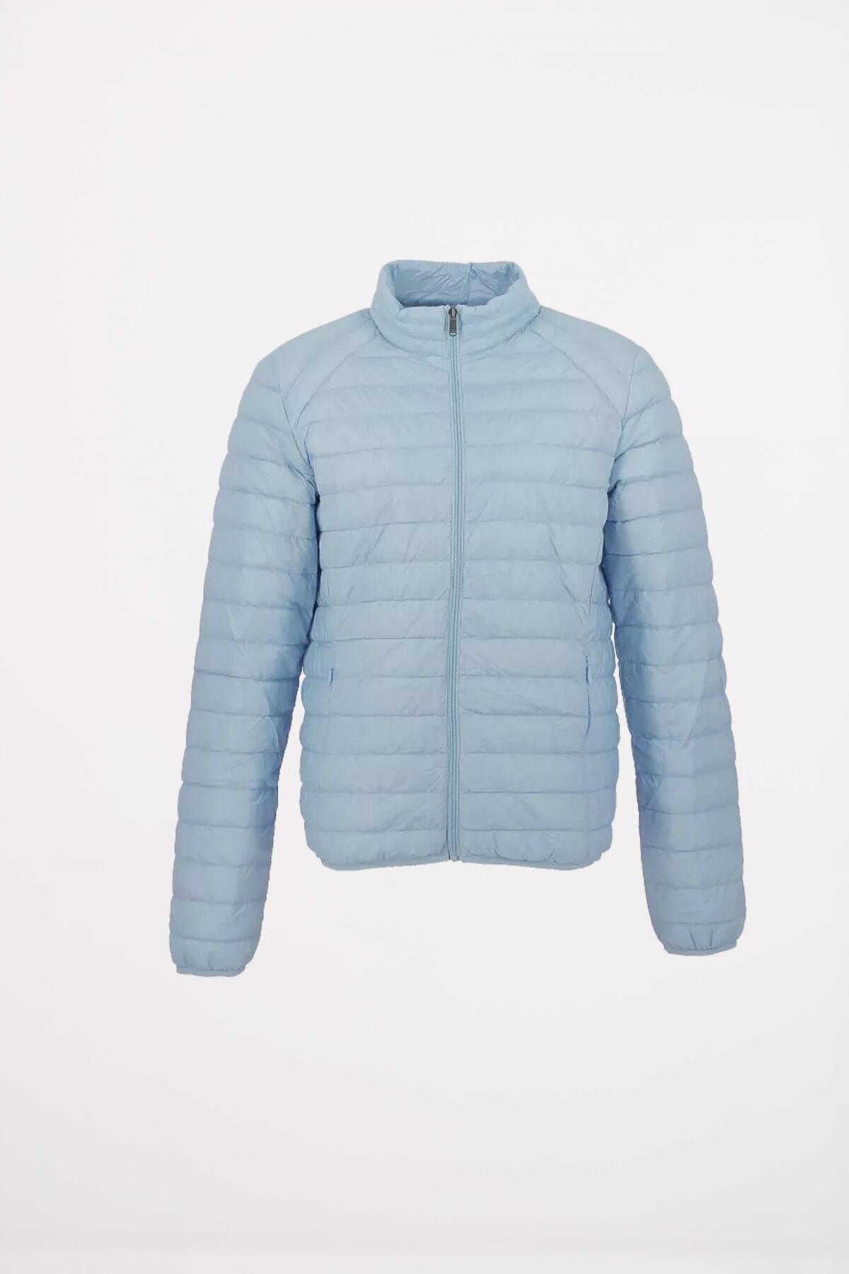 Jaqueta Jott Modelo Mat Cor Azul 3/4